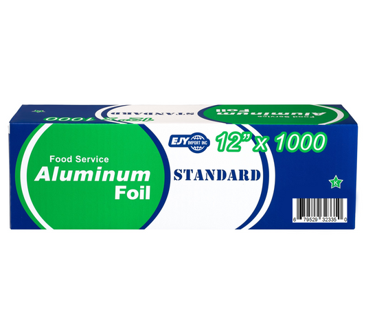 Standard 12”x 1000' Industrial Grade Aluminum Foil