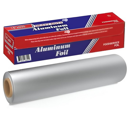 EJY IMPORT 18” x 500' Heavy Duty Aluminum Foil Wrap