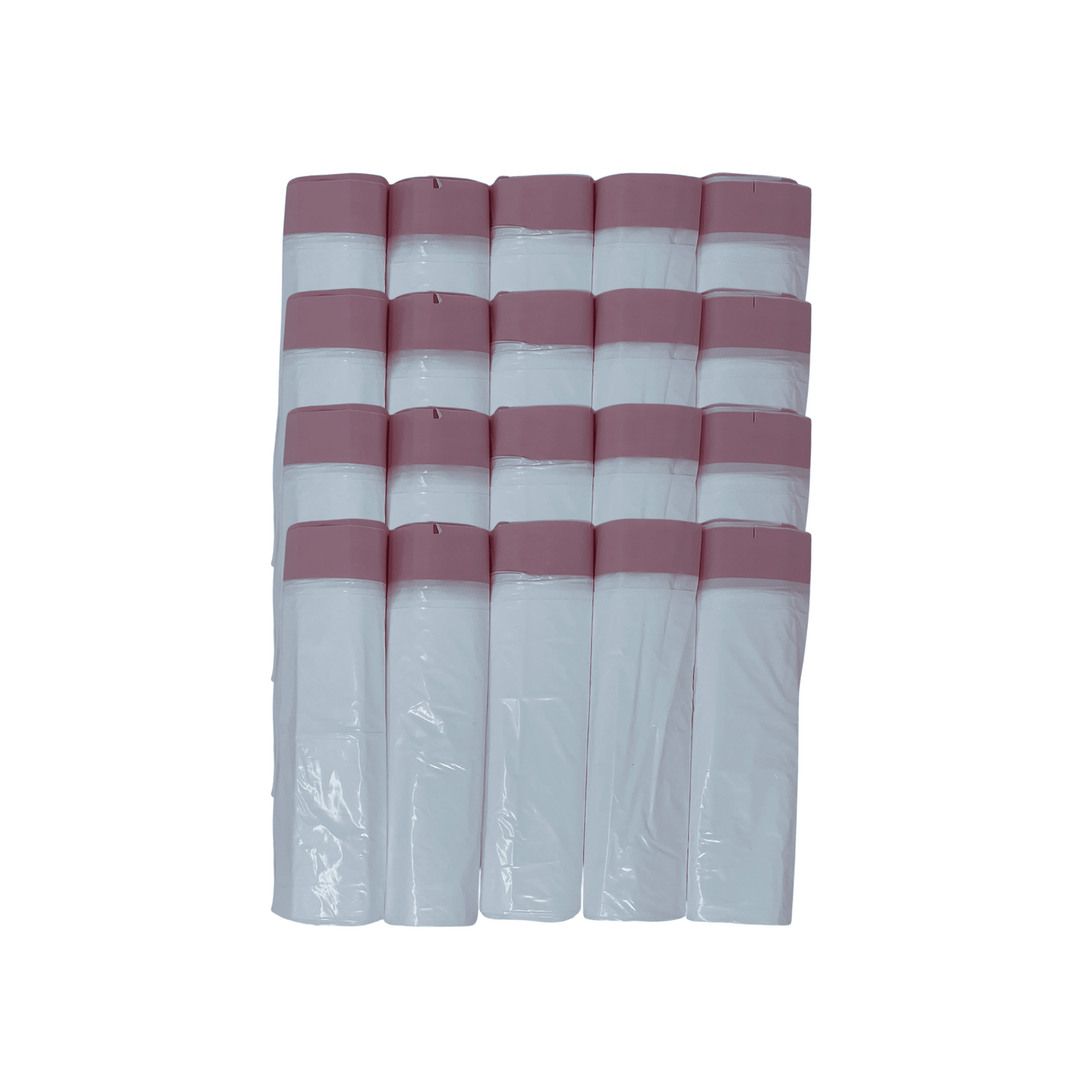 EJY IMPORT 13 Gallon White Garbage Bags