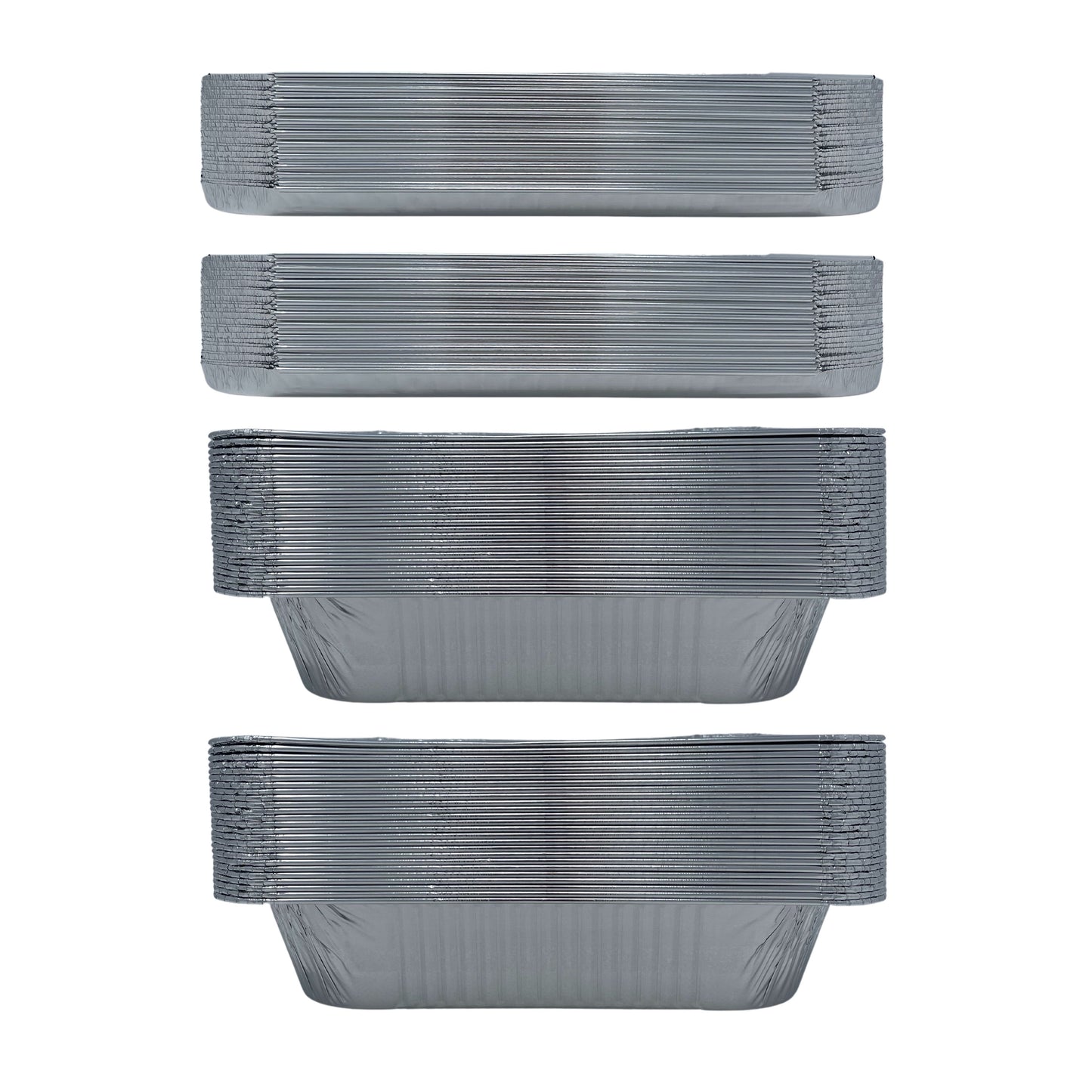 EJY IMPORT Half Size Aluminum Rectangular Pans