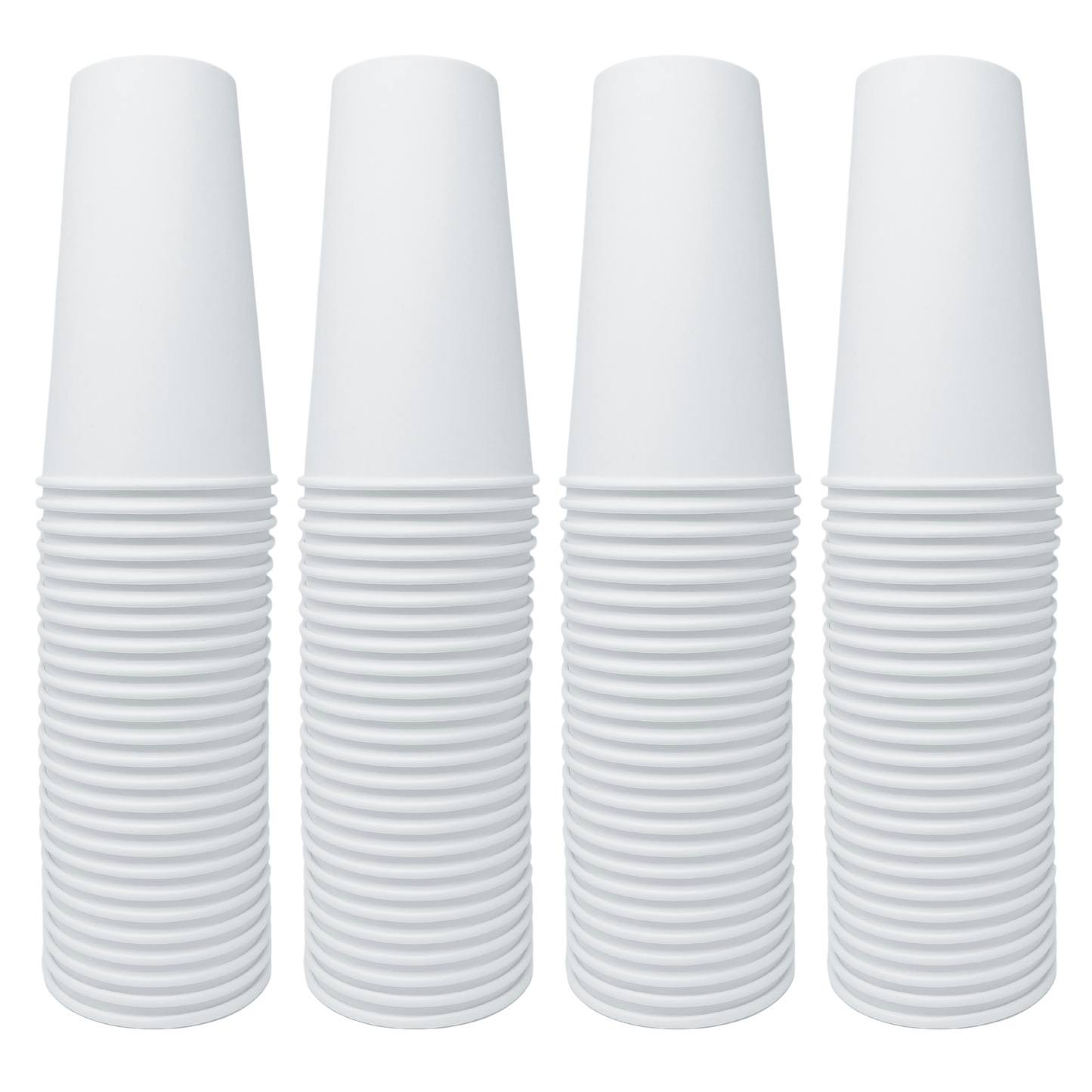 EJY IMPORT Hot Paper Cups (White)