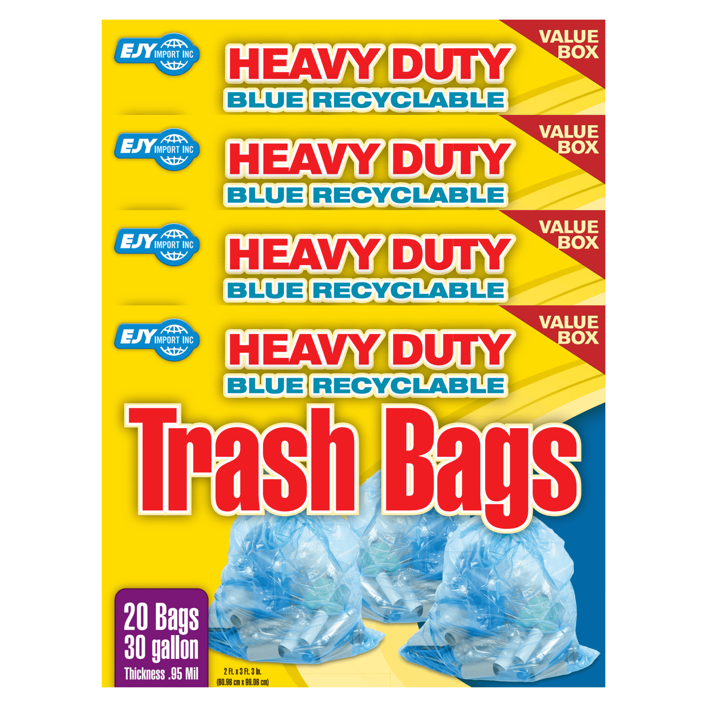 EJY IMPORT Recycle Garbage Bags