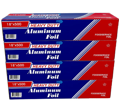 EJY IMPORT 18” x 500' Heavy Duty Aluminum Foil Wrap